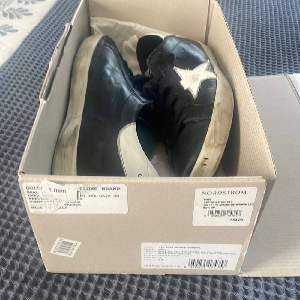 Authentic Golden Goose sneakers.